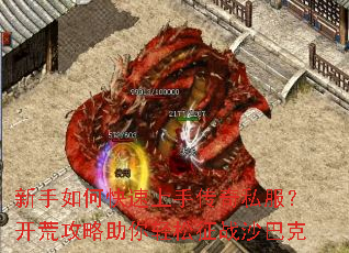 新手如何快速上手传奇私服?开荒攻略助你轻松征战沙巴克 新手如何快速上手传奇私服?开荒攻略助你轻松征战沙巴克