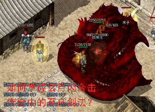 如何掌握玄月闪合击传奇中的至高剑法? 如何掌握玄月闪合击传奇中的至高剑法?