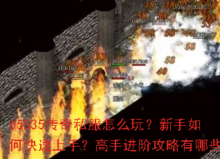 65535传奇私服怎么玩?新手如何快速上手?高手进阶攻略有哪些? 65535传奇私服怎么玩?新手如何快速上手?高手进阶攻略有哪些?
