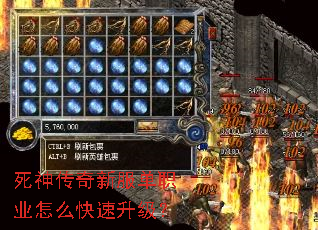 死神传奇新服单职业怎么快速升级? 死神传奇新服单职业怎么快速升级?