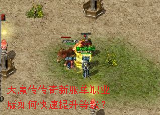 天魔传传奇新服单职业版如何快速提升等级? 天魔传传奇新服单职业版如何快速提升等级?