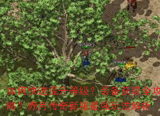 如何快速提升等级?装备获取全攻略?赤月传奇新服最强玩法解析 如何快速提升等级?装备获取全攻略?赤月传奇新服最强玩法解析