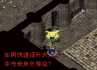 如何快速提升大大主宰传奇角色等级? 如何快速提升大大主宰传奇角色等级?