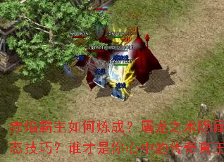 赤焰霸主如何炼成?屠龙之术隐藏哪些变态技巧?谁才是你心中的传奇真王者? 赤焰霸主如何炼成?屠龙之术隐藏哪些变态技巧?谁才是你心中的传奇真王者?