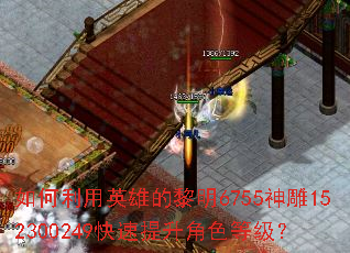 如何利用英雄的黎明6755神雕152300249快速提升角色等级? 如何利用英雄的黎明6755神雕152300249快速提升角色等级?