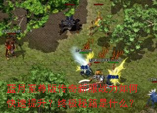 蓝月至尊版传奇新服战力如何快速提升?终极秘籍是什么? 蓝月至尊版传奇新服战力如何快速提升?终极秘籍是什么?