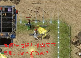 如何快速提升雄霸天下单职业版本的等级? 如何快速提升雄霸天下单职业版本的等级?