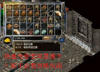 热血传奇官网是哪个?新手必看攻略指南 热血传奇官网是哪个?新手必看攻略指南