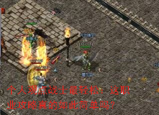 个人观点战士最轻松:这职业攻略真的如此简单吗? 个人观点战士最轻松:这职业攻略真的如此简单吗?