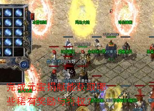 完成元宝捐献能获取哪些稀有奖励与特权? 完成元宝捐献能获取哪些稀有奖励与特权?