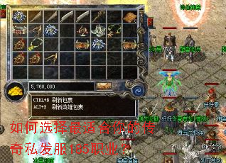 如何选择最适合你的传奇私发服185职业? 如何选择最适合你的传奇私发服185职业?