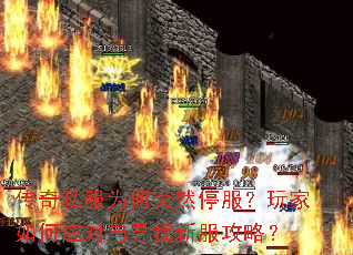 传奇私服为何突然停服?玩家如何应对与寻找新服攻略? 传奇私服为何突然停服?玩家如何应对与寻找新服攻略?